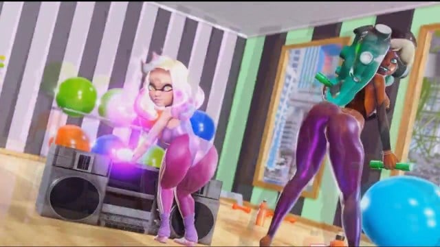 Splatoon Ass Dance