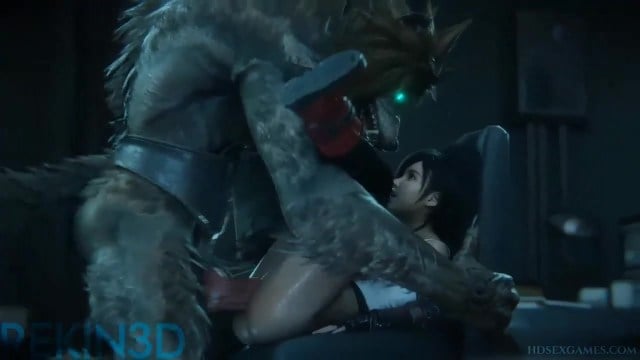 Tifa Gets Fucked by a Werewolf